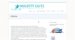 Desktop Screenshot of mightyguts.com